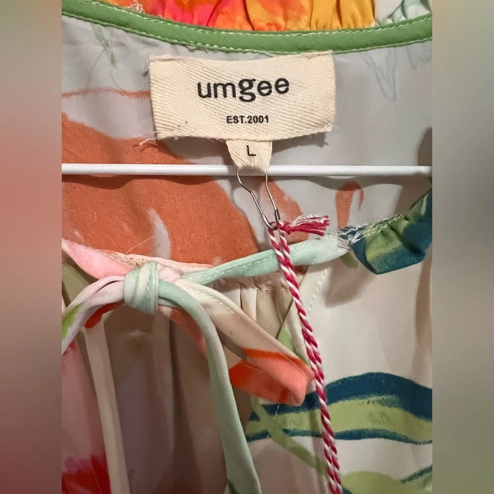 𝐔𝐦𝐠𝐞𝐞 - Floral-Printed Maxi Dress, NWT - Picture 5 of 5